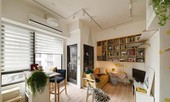 Căn hộ 30m2 chật hẹp, tối tăm như rộng gấp đôi sau cải tạo