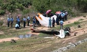 Lập hội đồng điều tra nguyên nhân máy bay rơi ở Khánh Hòa