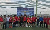 Đội bóng Đoàn Thanh niên EVNHCM vô địch Tienphong Champions Cup 2019