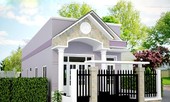 Mẫu nhà phố 1 tầng 500 triệu đẹp, gia đình trẻ nào cũng mơ ước