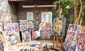 Quán cafe ngập tràn chân dung lãnh đạo Trump – Kim