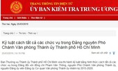 Cách tất cả các chức vụ trong Đảng nguyên Phó Chánh Văn phòng Thành ủy TPHCM