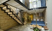 Nhà 50m2 hai tầng trong hẻm vẫn siêu thoáng với chi phí 800 triệu đồng