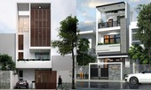 Mẫu nhà 1 trệt 2 lầu xây hướng nào cũng đẹp miễn chê