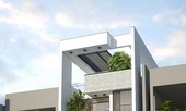 Mẫu nhà phố 2 tầng tuyệt đẹp cho khu đất mặt tiền hẹp