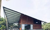 Ngôi nhà hình cánh diều đậm chất chất làng quê cuốn hút trên báo Tây
