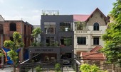 Ngỡ ngàng nhà phố phủ đá xám vẫn đẹp long lanh