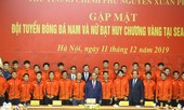 Thủ tướng hòa ca cùng các nhà vô địch SEA Games