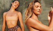 ‘Thiên thần’ Candice Swanepoel ngực trần táo bạo trên bãi biển