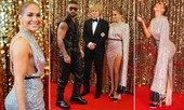 Diện váy khoe da thịt bất chấp thời tiết, Jennifer Lopez gặp sự cố ‘lộ hàng’