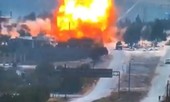 Đoàn xe tuần tra của Nga ở Syria bị đánh bom