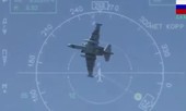 Cường kích Su-25 chao lượn ấn tượng, phóng mồi nhiệt và bay ngửa