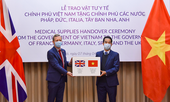Dù còn khó khăn, Việt Nam đã hỗ trợ nhiều nước chống COVID-19