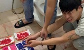 9X phi tang nghìn viên ma túy tổng hợp xuống bồn cầu