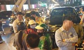 Fortuner gây tai nạn liên hoàn trên phố Hà Nội