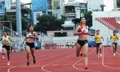 Cô gái vàng Tú Chinh tỏa sáng tại giải Điền kinh TPHCM mở rộng 2020