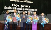 Luân chuyển, bổ nhiệm nhiều lãnh đạo tỉnh Lạng Sơn