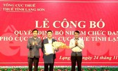 Bổ nhiệm Phó cục trưởng cục thuế tỉnh Lạng Sơn