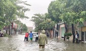 Mưa lớn, Thành phố Hà Tĩnh 'biến' thành sông