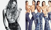 Candice Swanepoel đọ sắc dàn mỹ nhân bán nude che ngực trần