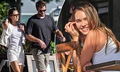 Liam Hemsworth sánh đôi tình mới giữa lúc vợ cũ Miley Cyrus chia tay Cody Simpson