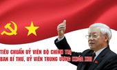 Tiêu chuẩn Uỷ viên Bộ Chính trị, Ban Bí Thư, Uỷ viên Trung ương khóa XIII