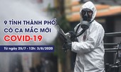 206 ca mắc mới COVID-19 tại 9 tỉnh, thành phố trong 10 ngày