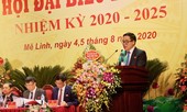 Ông Đỗ Đình Hồng tiếp tục được bầu giữ chức Bí thư huyện Mê Linh
