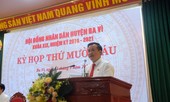 Ông Đỗ Mạnh Hưng được bầu làm Chủ tịch UBND huyện Ba Vì
