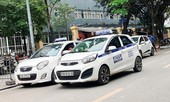 Cảnh sát, Thanh tra lập chốt” xử lý taxi “chống lệnh” dừng hoạt động