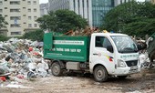 Bộ TN&MT đề nghị Hà Nội báo vụ rác chất có ngọn trong phố