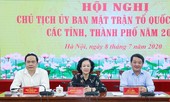 Dừng thí điểm Trưởng ban Dân vận kiêm Chủ tịch Mặt trận