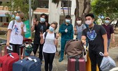 Hết thời gian cách ly, du học sinh xúc động gửi lời cám ơn các chú bộ đội
