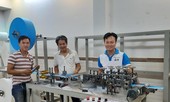 Nhóm giảng viên ĐH Bách khoa TP. HCM chế tạo máy sản xuất khẩu trang y tế