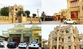 Cận cảnh khám xét, bắt giữ cha con chủ căn biệt thự dát vàng ở Bà Rịa- Vũng Tàu
