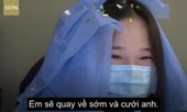 Lễ cưới qua mạng của nữ y tá Vũ Hán