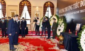 Lãnh đạo các cấp của Trung Quốc đến viếng nguyên TBT Lê Khả Phiêu