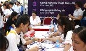 Thí sinh đã nhập học không được điều chỉnh nguyện vọng