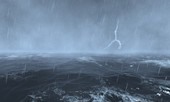 Vùng áp thấp trên Biển Đông di chuyển về đâu?