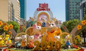Trên 1 triệu du khách tham quan đường hoa Nguyễn Huệ