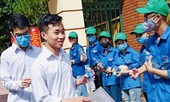 Hỗ trợ nước uống và nước rửa tay khô cho thí sinh tại Chí Linh, Hải Dương