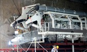 Cận cảnh lắp ráp robot đào hầm 'khủng' nặng 850 tấn thi công Metro Nhổn - ga Hà Nội