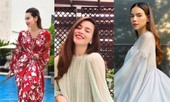 Không thể không trầm trồ trước những bộ váy bầu siêu thời trang của Hồ Ngọc Hà