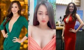 Đỏ mặt với những bộ đầm cổ sâu khoét rộng khoe ngực hết cỡ của Mai Phương Thúy