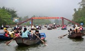 Xử lý hơn 30 xuồng, đò vi phạm tại Lễ hội Chùa Hương