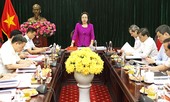 Lãnh đạo Thành ủy Hà Nội làm việc với Quận Ba Đình về công tác Đại hội