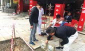 Hà Nội lập đoàn kiểm tra thi công lát đá vỉa hè