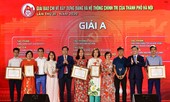 Hà Nội trao 2 giải báo chí về xây dựng Đảng và phát triển văn hóa