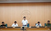 Hà Nội phê bình lãnh đạo nhiều quận, huyện không dự họp phòng chống dịch COVID-19