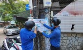 Tuổi trẻ Đà Nẵng dán bảng 'bán hàng mang đi' phòng chống COVID-19